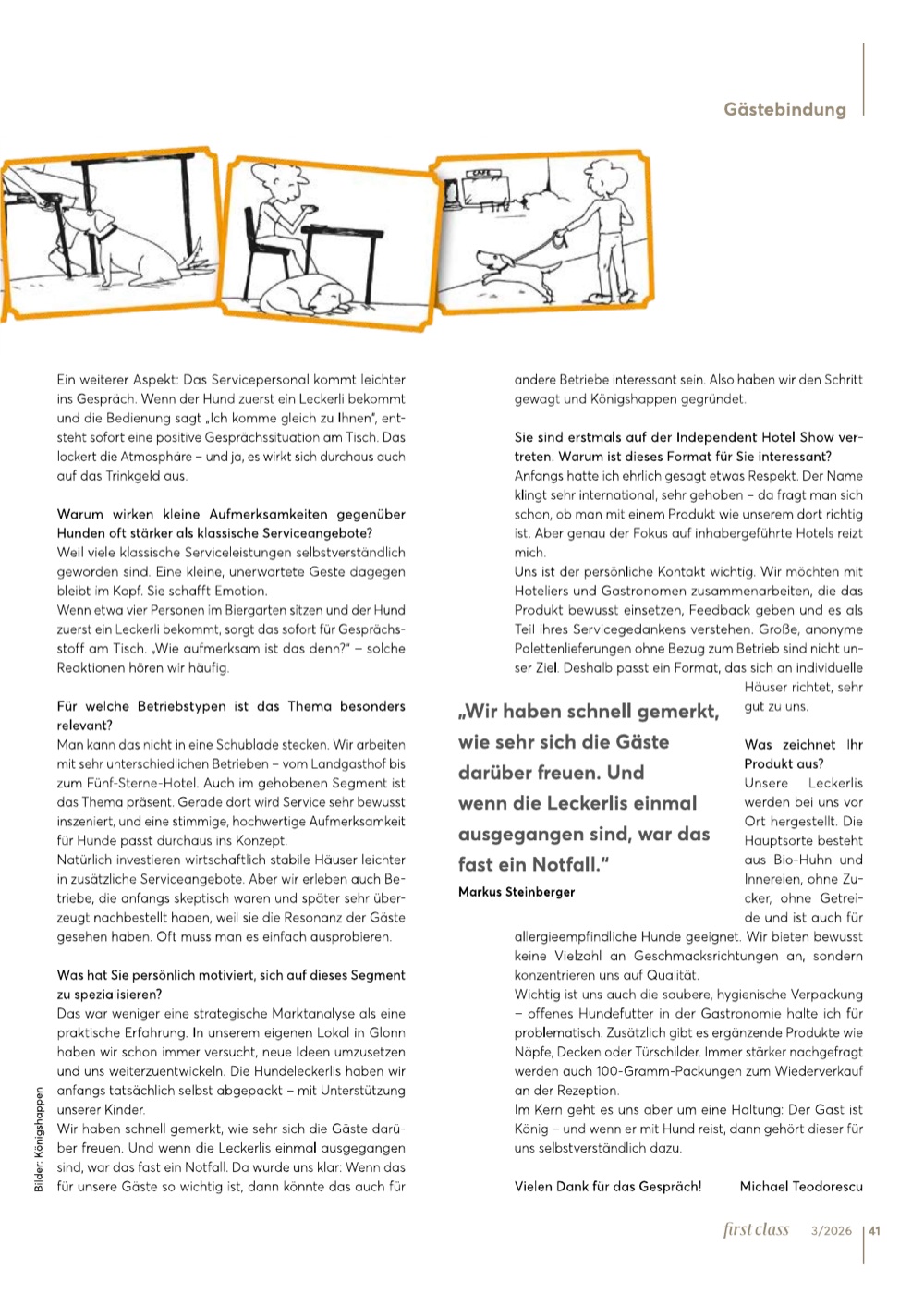 Seite 41 — Interview Markus Steinberger
